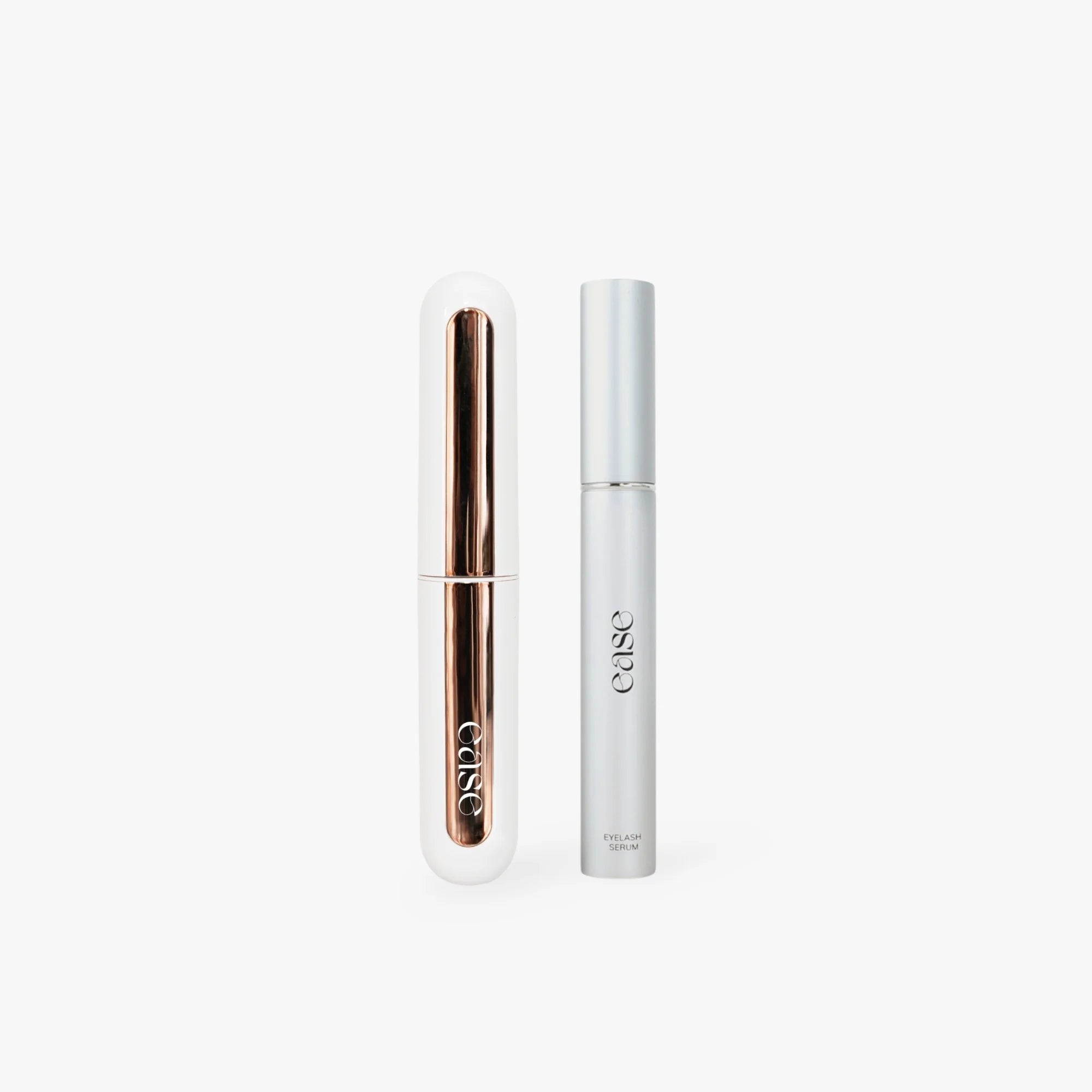 Ease duo bundle with heated lash curler and eyelash serum